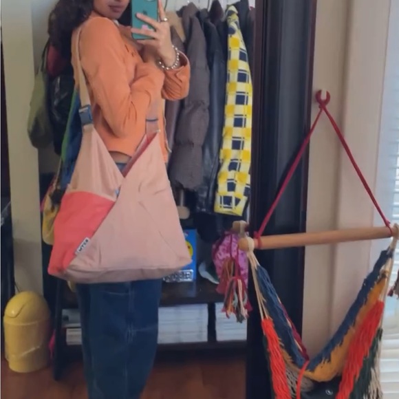 BABOON TO THE MOON Triangle Tote Bag 18L in Desert Brown - Picture 7 of 7